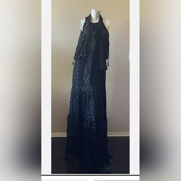 CALVIN KLEIN | Floor-length Sleeveless Dress | Size 2 | Black | EUC - Picture 3 of 5